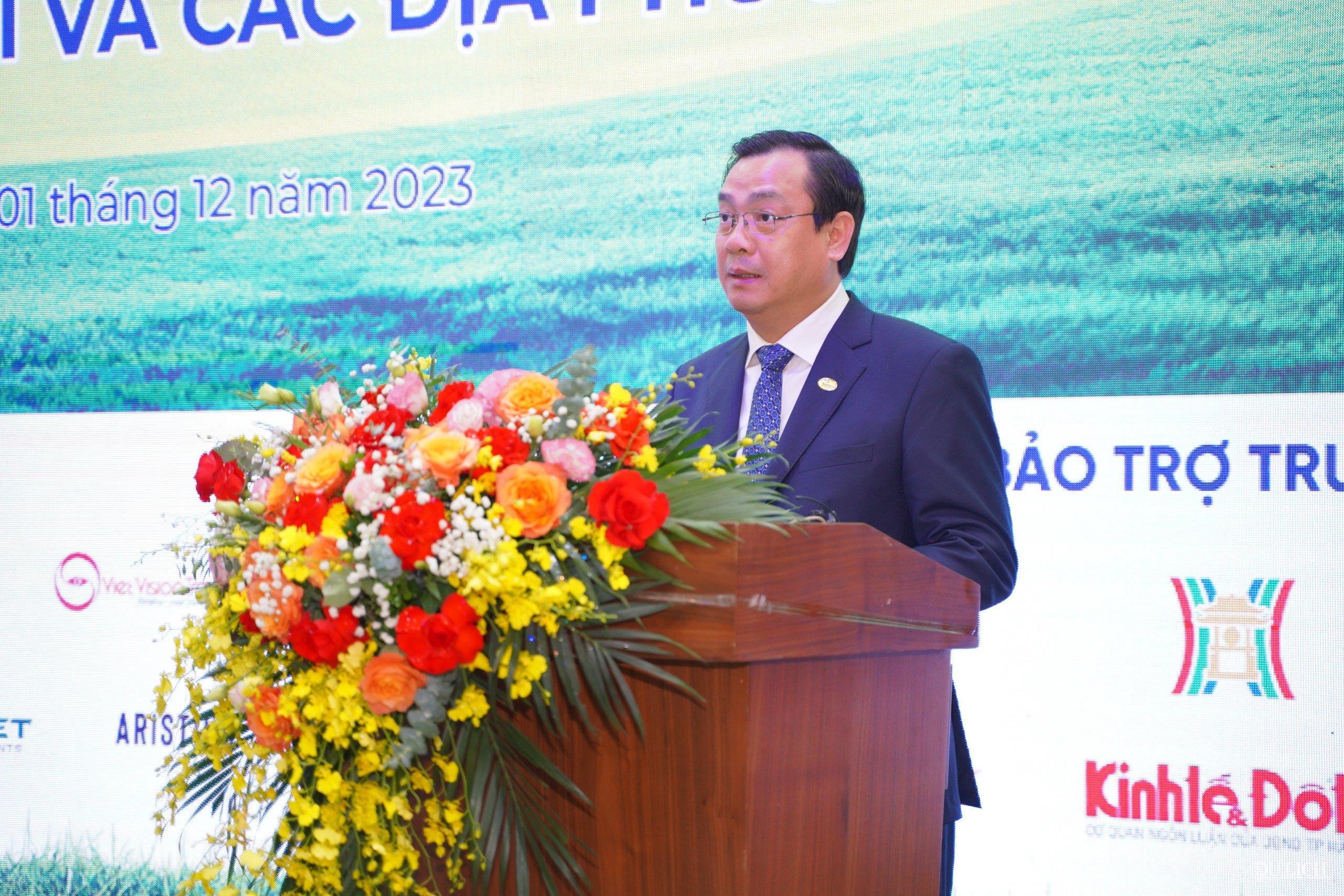  Cục trưởng Cục Du lịch Quốc gia Việt Nam Nguyễn Trùng Khánh phát biểu tại hội Nghị